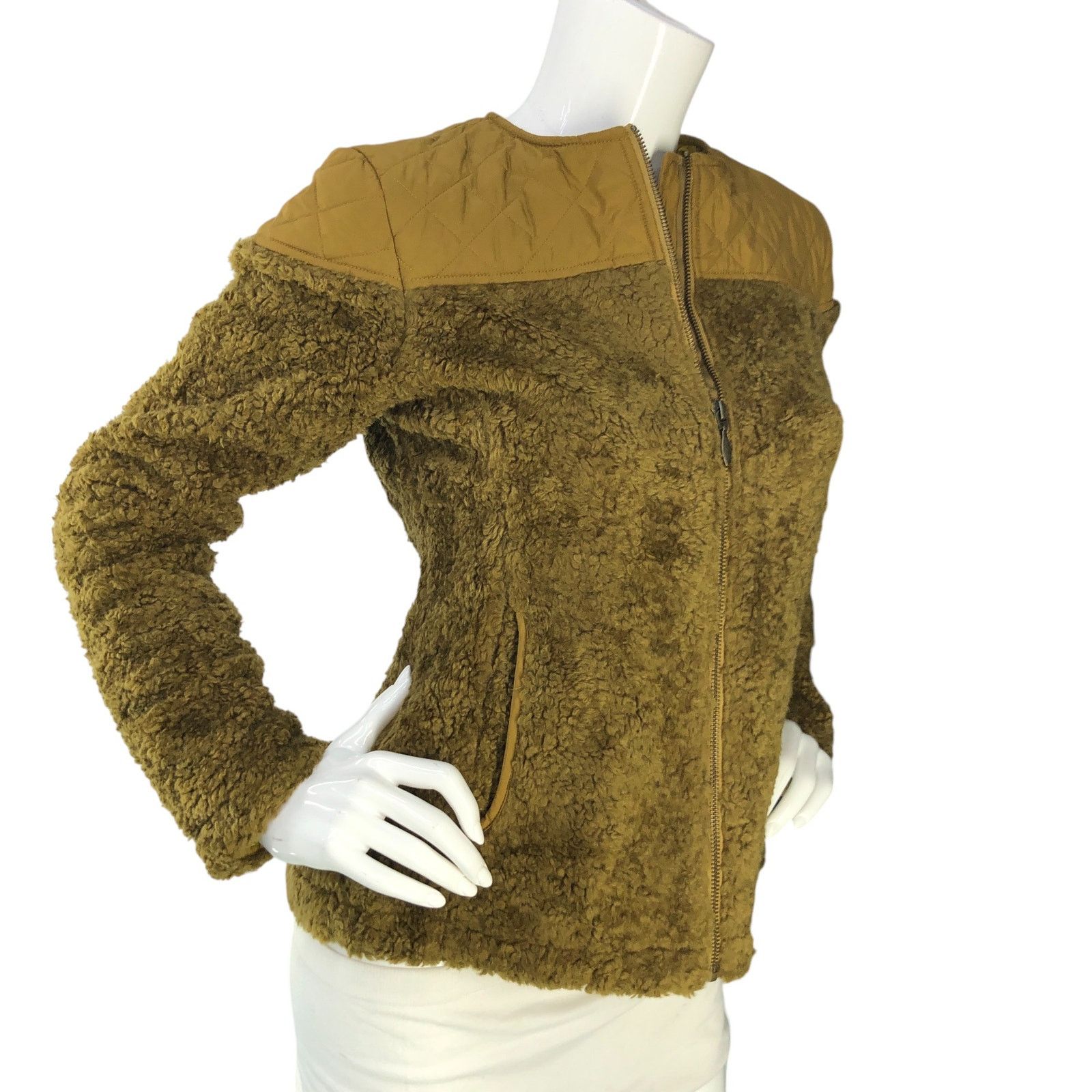Prana Prana Size S Jacket Good Lux Mixed Media Quilted Sherpa Size S / US 4 / IT 40 - 10 Thumbnail