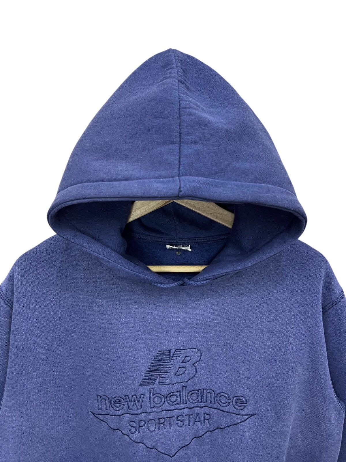 New Balance VERYRARE🔥80’s NEW BALANCE SPORTSTAR Sun Faded Hoodie Petite Size US XS / EU 42 / 0 - 1 Thumbnail