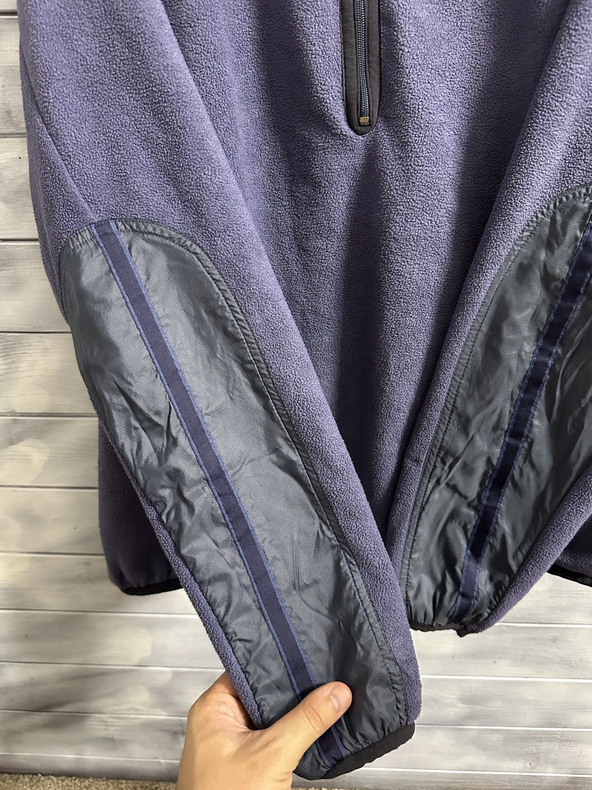 Vintage Rare Vintage Fleece Sweatshirt Nike 90’ swoosh Drill Size US M / EU 48-50 / 2 - 5 Thumbnail