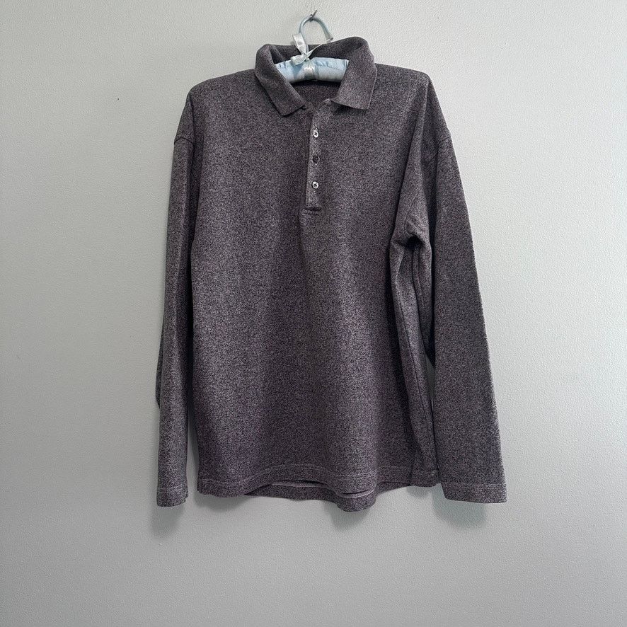 Alexander Julian Alexander Julian gray long sleeve polo size M Size US M / EU 48-50 / 2 - 2 Thumbnail