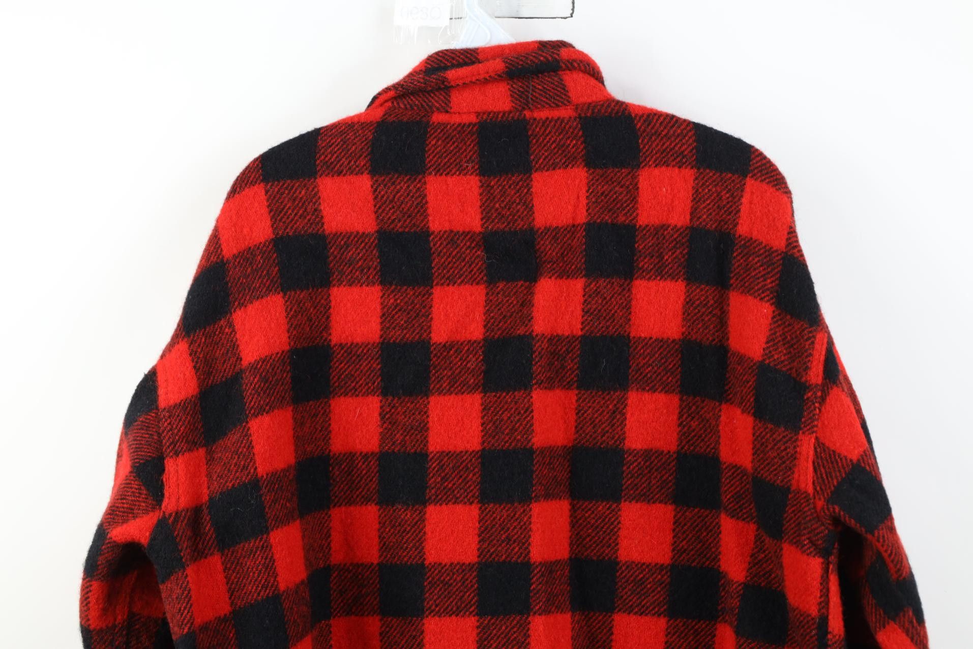 Vintage Vintage 50s 60s Streetwear Shirt Jacket Jac Shirt Plaid USA Size US M / EU 48-50 / 2 - 14 Thumbnail