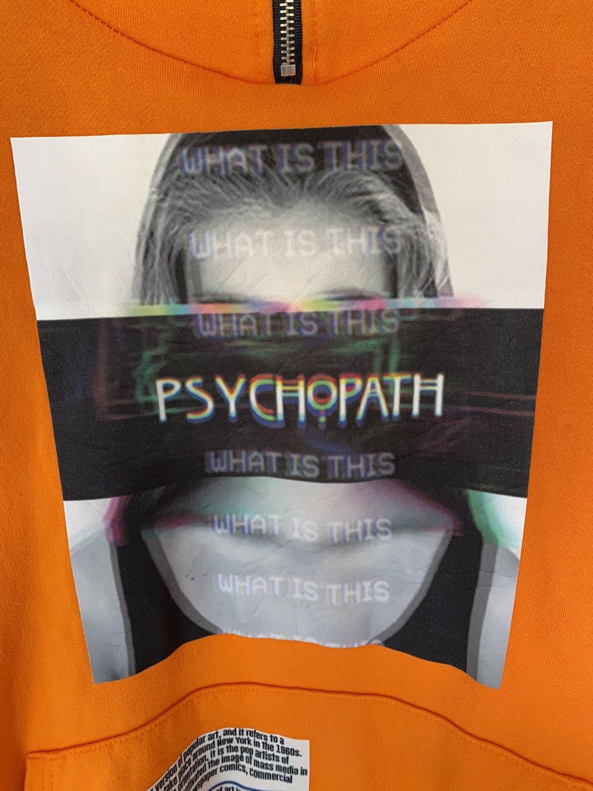 Japanese Brand A’GEM/9 Japan psychopath illusion hoodie Size US L / EU 52-54 / 3 - 4 Thumbnail