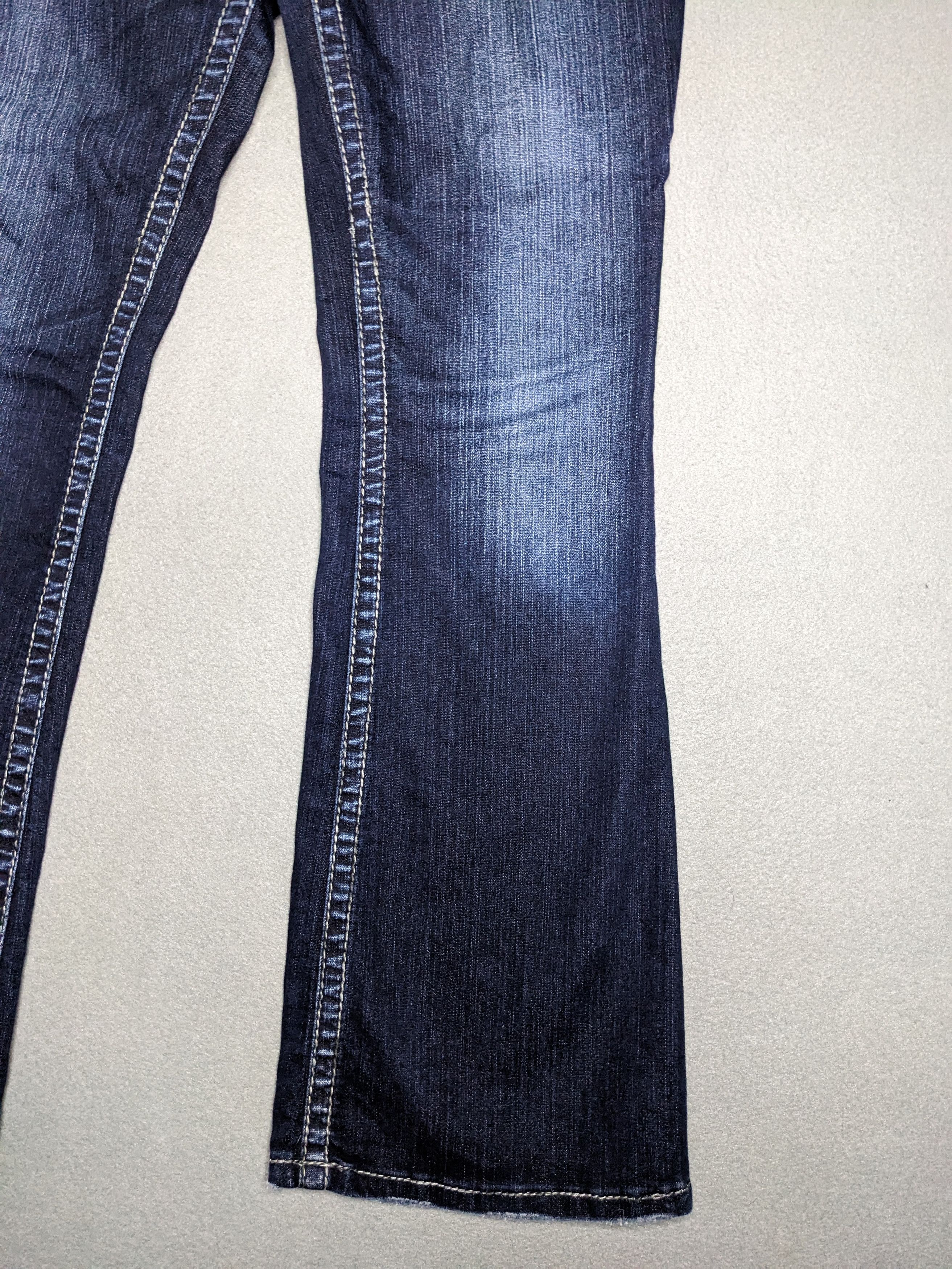 Silver Jeans Co. Silver Jeans Suki Surplus 30x32 Bootcut Denim Flap Pocket Size 30" / US 8 / IT 44 - 3 Thumbnail
