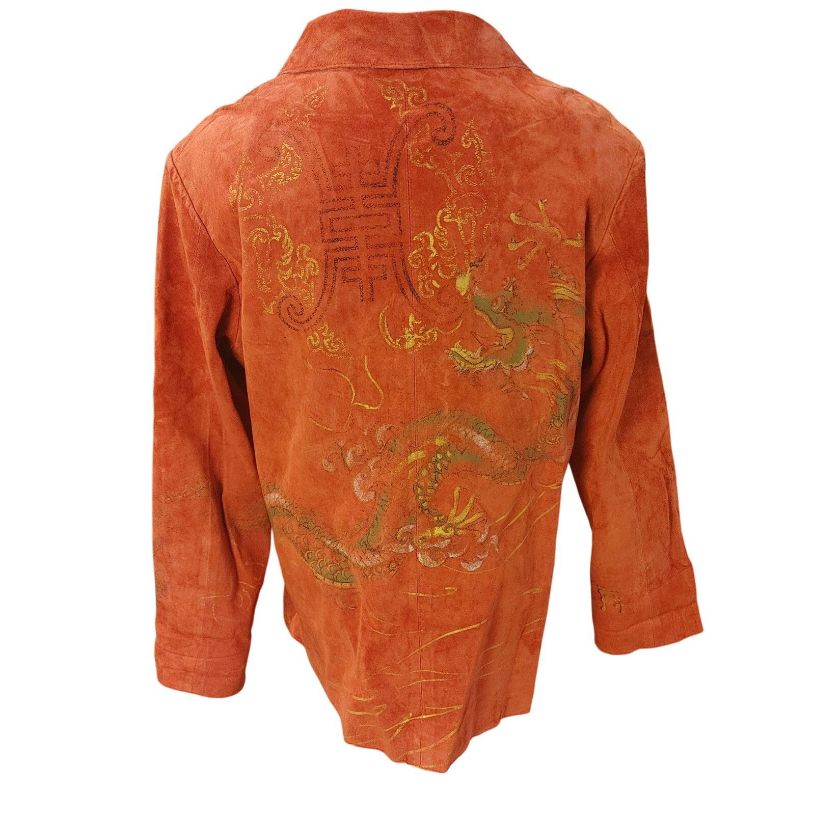 Other Chicos Design Womens 2 Orange Gold Oriental Design Bttn Dwn Size XXL / US 16-18 / IT 52-54 - 2 Thumbnail