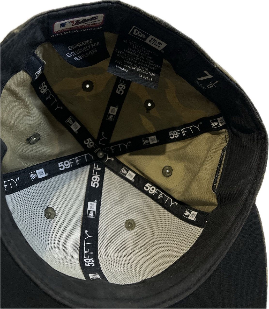 New Era 2021 MLB Los Angeles Dodgers Fitted Hat New Era 59FIFTY Size ONE SIZE - 3 Thumbnail