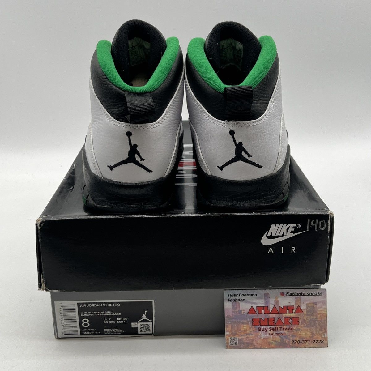Jordan Brand Air Jordan 10 Seattle Size US 8 / EU 41 - 3 Thumbnail