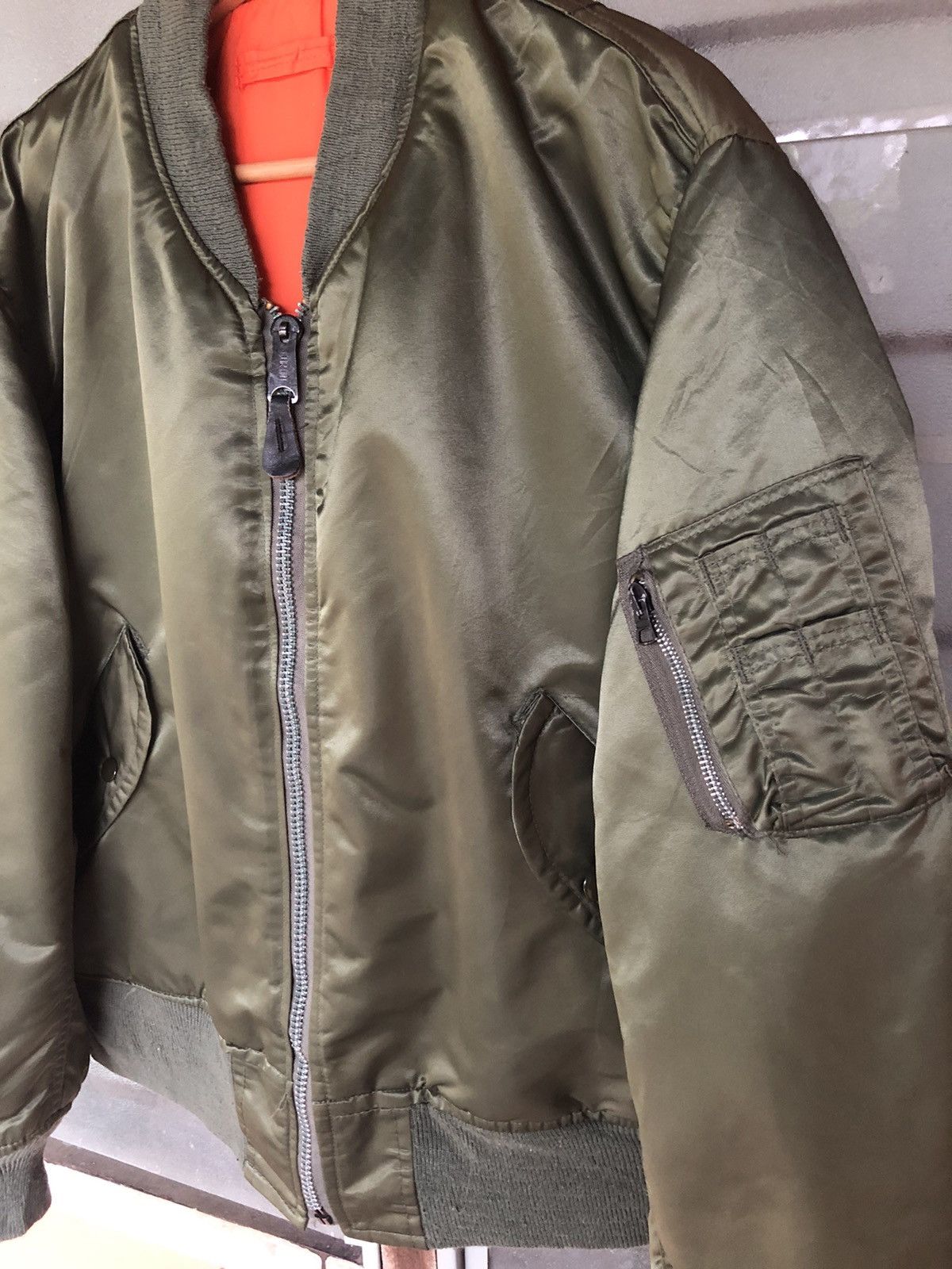 Standard Issue Vtg Corinth MFG MA-1 Flyers Man Special Issue Miltary Jacket Size US L / EU 52-54 / 3 - 4 Thumbnail