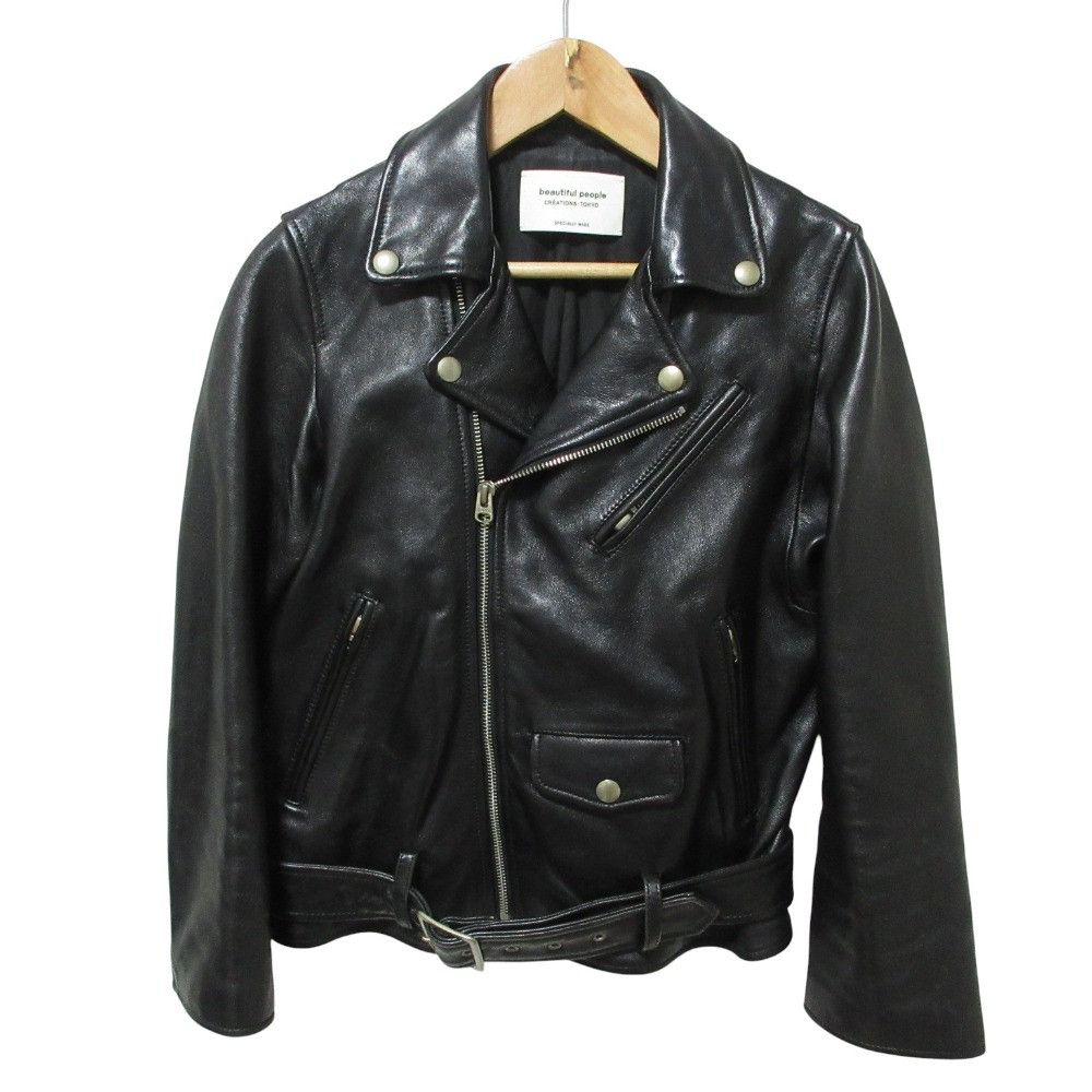 Other Other beautiful people vintage leather riders jacket Leather Outerwear 1000402411 DUTY FREE for USA Size ONE SIZE - 1 Thumbnail