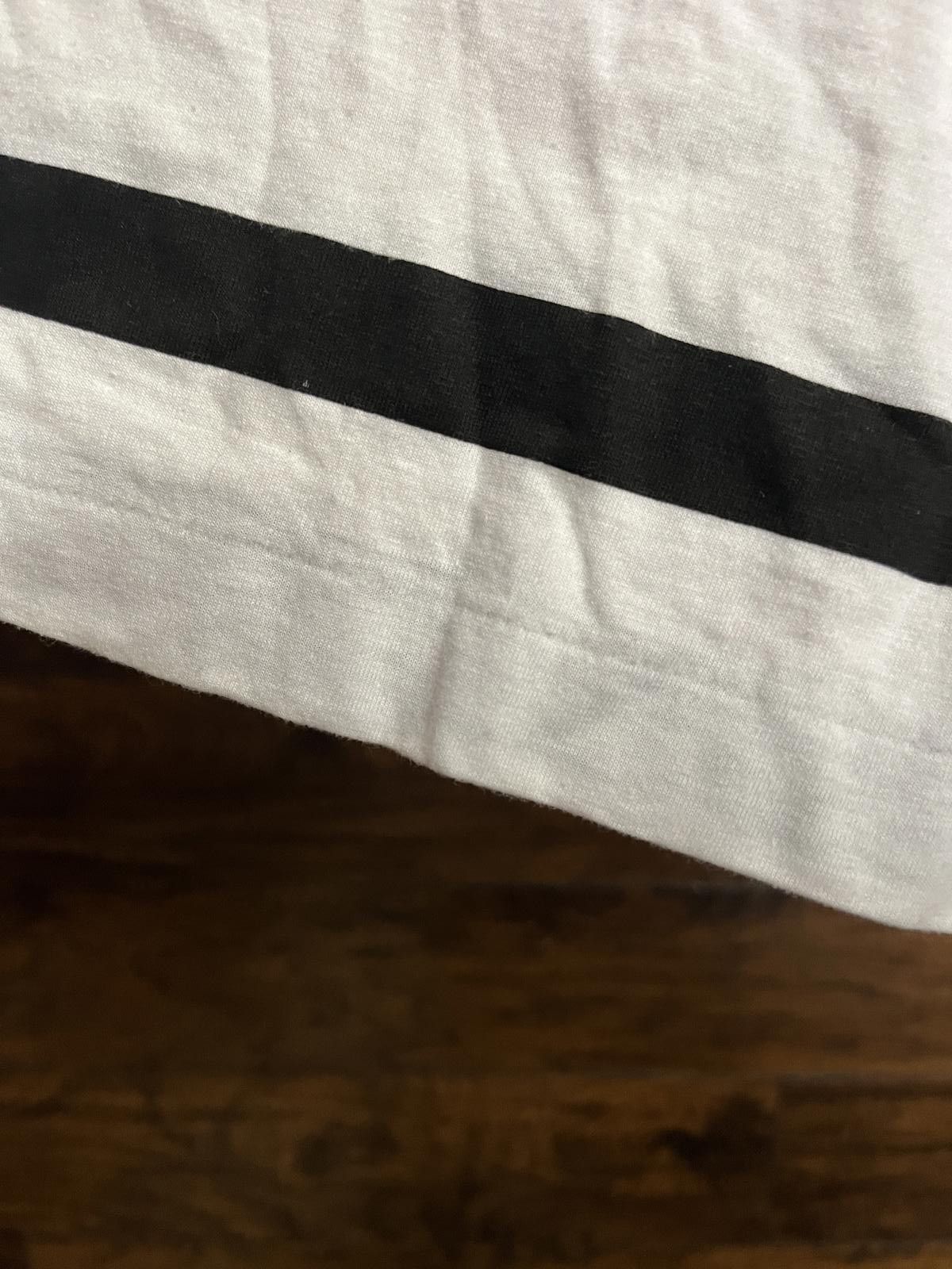 Designer Royal Navy Band T-shirt - Sailors Black White Striped Tee -M Size US M / EU 48-50 / 2 - 5 Thumbnail