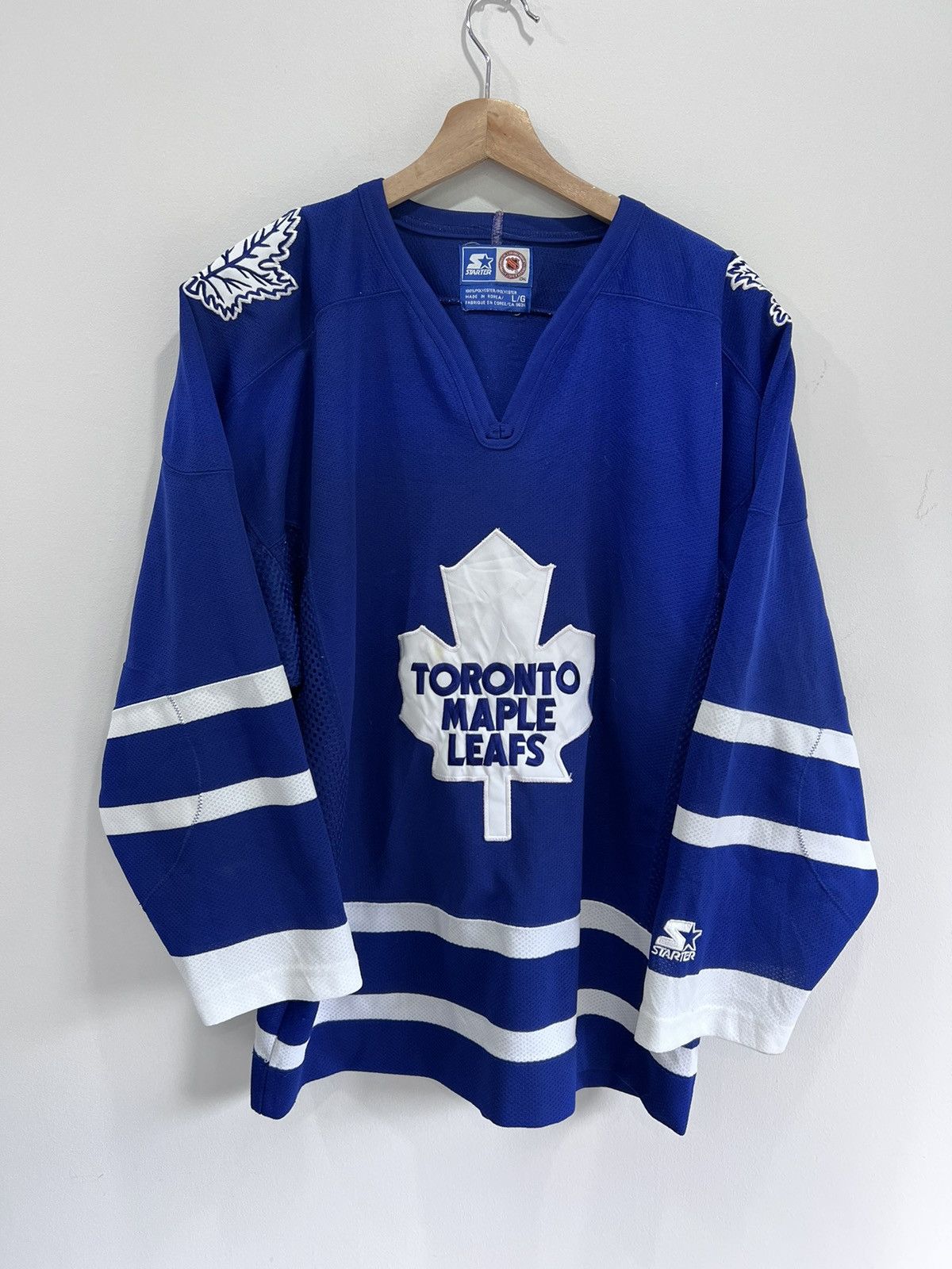 Vintage Vintage 90s Toronto Maple Leafs Jersey Starter Hockey Nhl Grailed