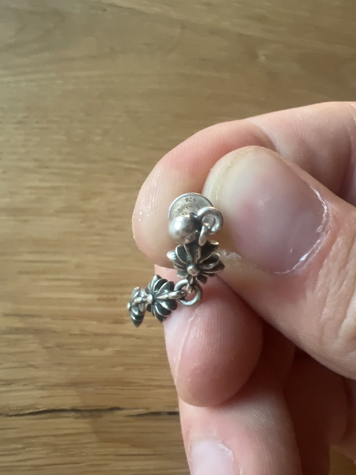 Chrome Hearts Chrome hearts triple cross drop earring Size ONE SIZE - 4 Thumbnail