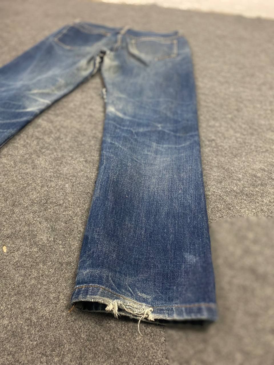 A.P.C. vintage apc japan selvedge distressed denim nice design Size US 33 - 5 Thumbnail