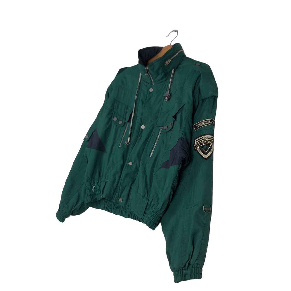 Japanese Brand 🔥Vtg Bomber Jacket Ski Bondage Design Wahmin Issey Miyake Size US M / EU 48-50 / 2 - 3 Thumbnail
