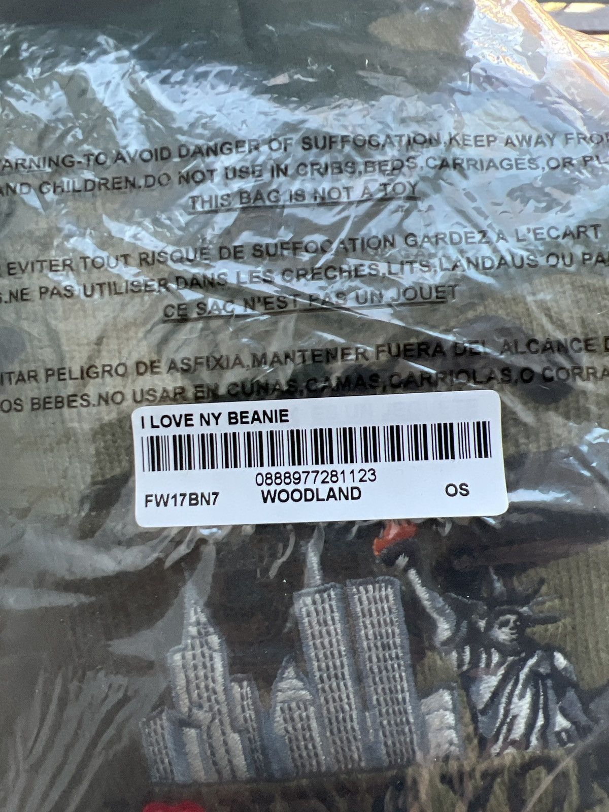Supreme Supreme I Love NY Beanie FW17 Size ONE SIZE - 6 Thumbnail
