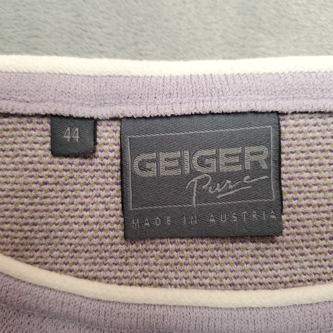 Vintage VINTAGE Geiger Tank Top Womens M Purple Floral Cottagecore Made in Austria Size M / US 6-8 / IT 42-44 - 4 Thumbnail
