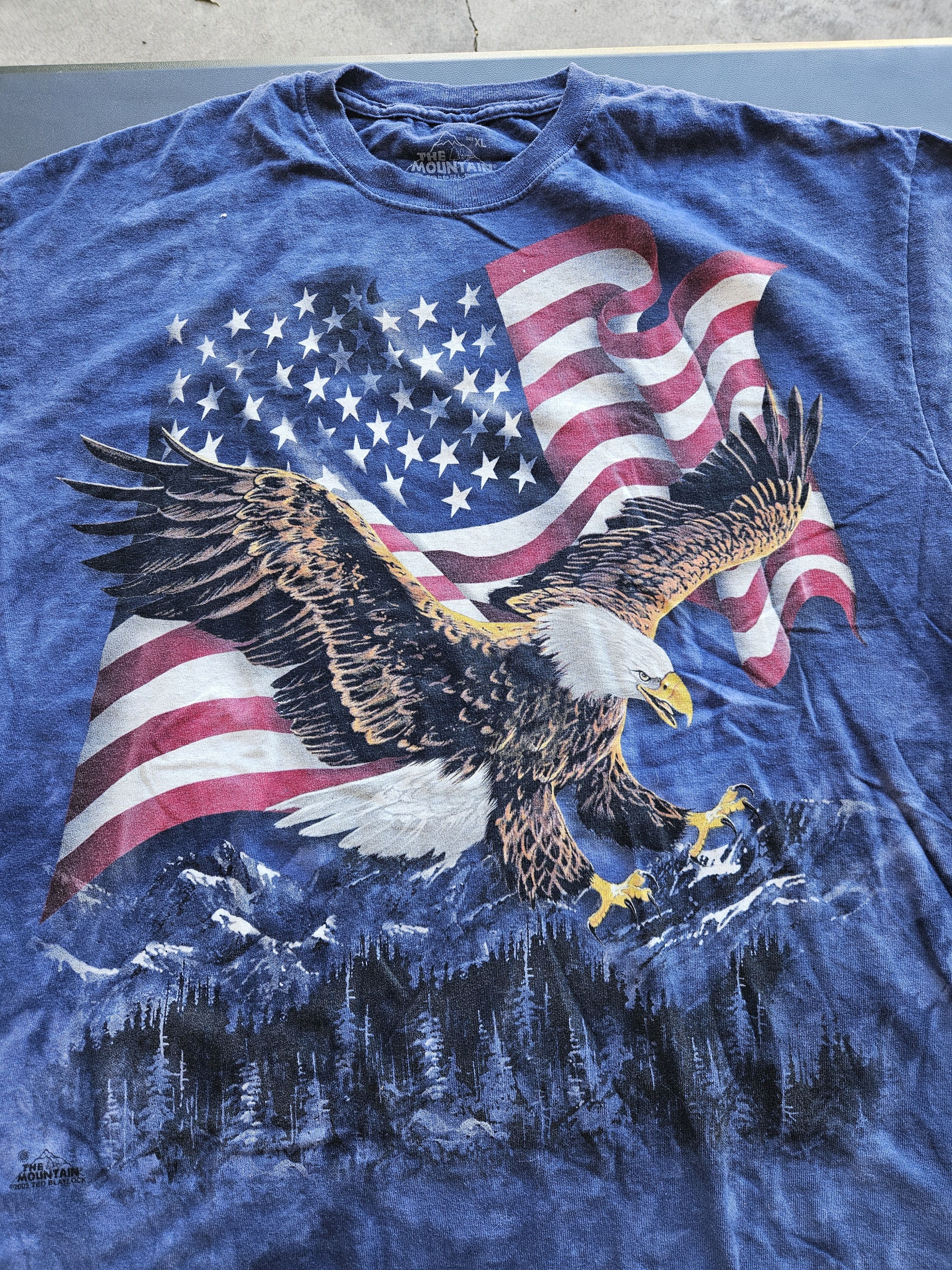 The Mountain The Mountain American Eagle Y2K Tye Dye Tee Size US XL / EU 56 / 4 - 2 Thumbnail