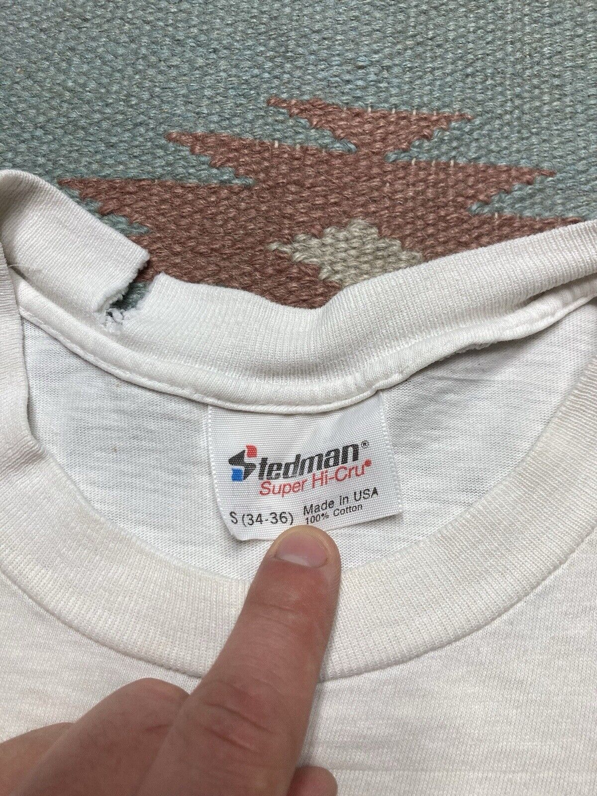 Vintage VTG 80s t shirt New Mexico 1987 thin soft single stitch S Size US S / EU 44-46 / 1 - 8 Thumbnail