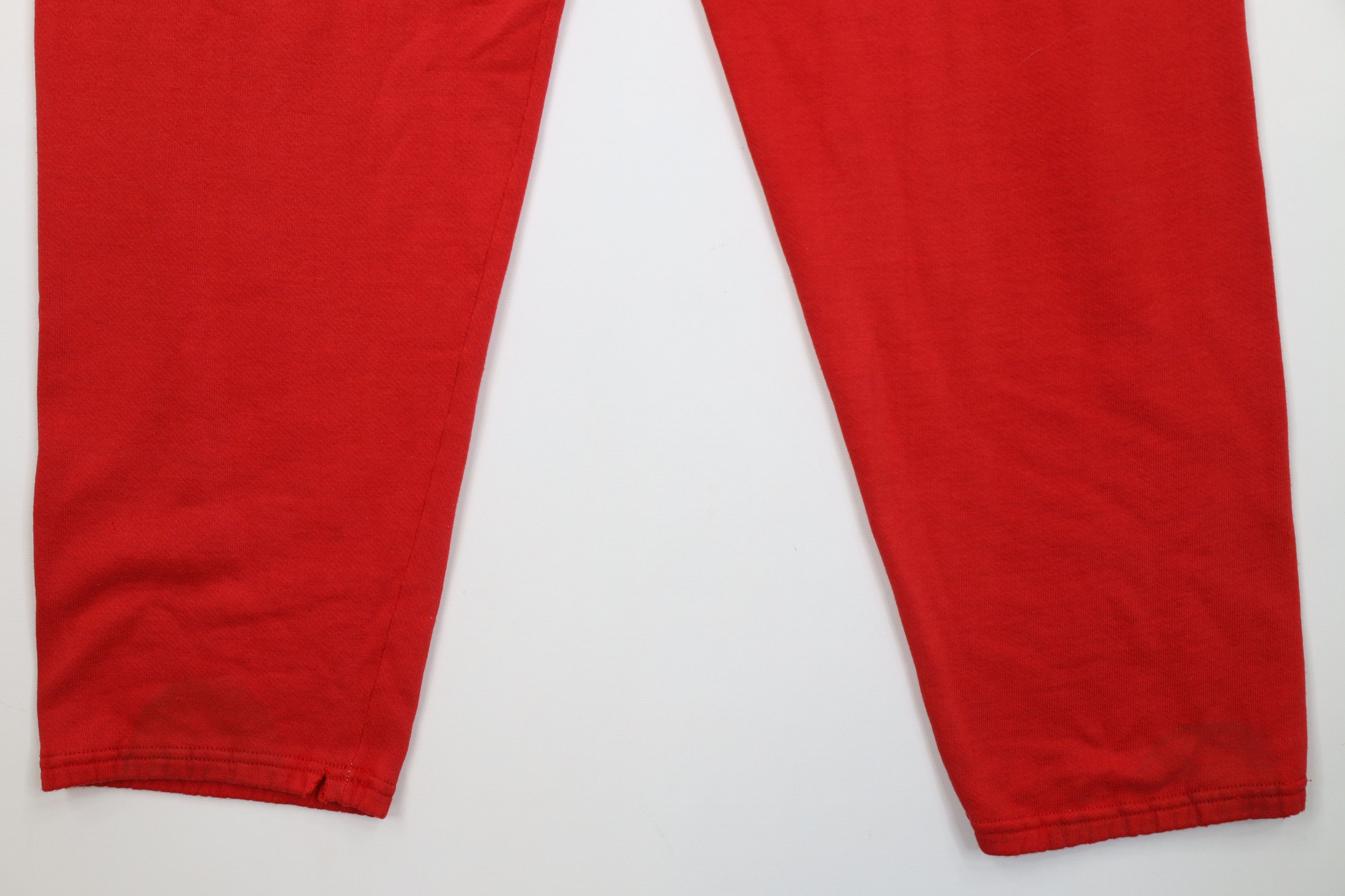 Russell Athletic Vintage 70s Russell Athletic Blank Sweatpants Red USA Size US 36 / EU 52 - 13 Thumbnail