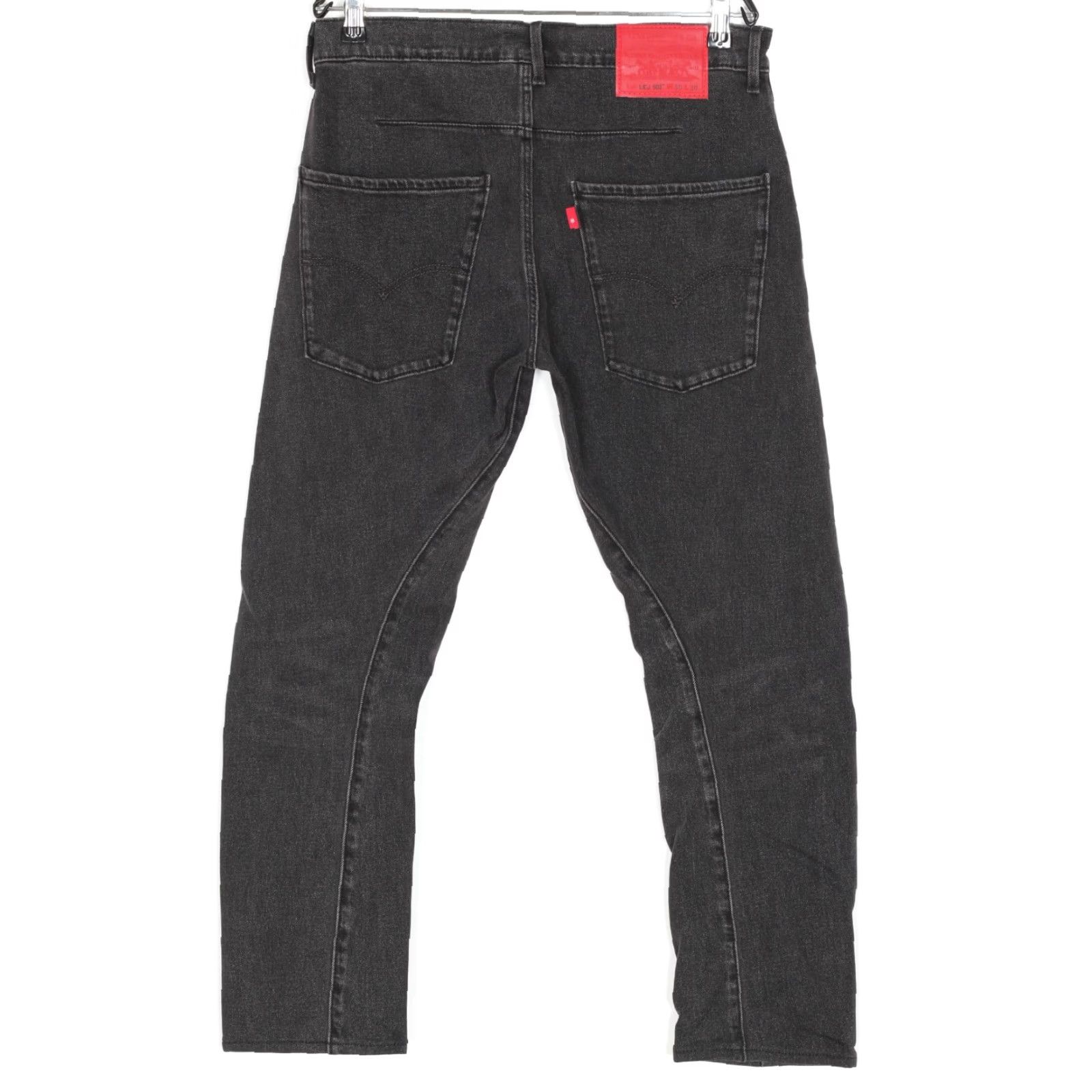 Levi's LEVI’S Levi's Engineered Premium Performance Tapered Jeans Men W30 L27 Grey 5-Pocket Design | Jeans | Mid Rise | Regular Size: W30 L27 Mens Size US 30 / EU 46 - 2 Thumbnail