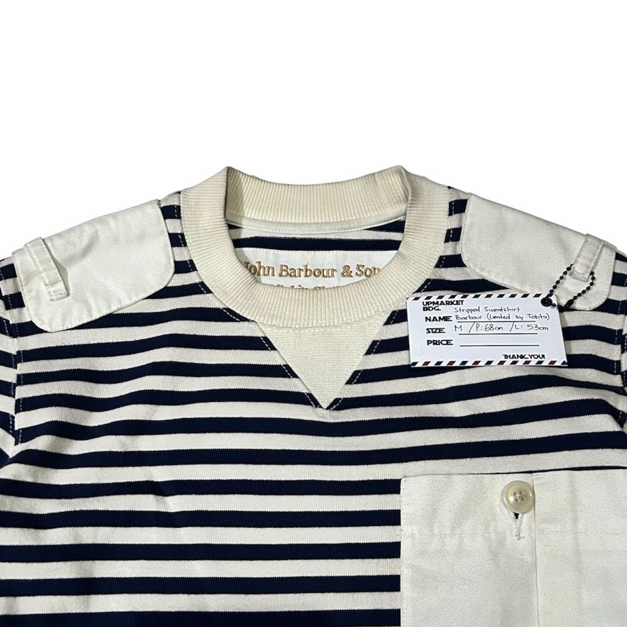 Barbour × TO KI TO Barbour x Tokito Chest Pocket Longsleeved Size US M / EU 48-50 / 2 - 1 Thumbnail