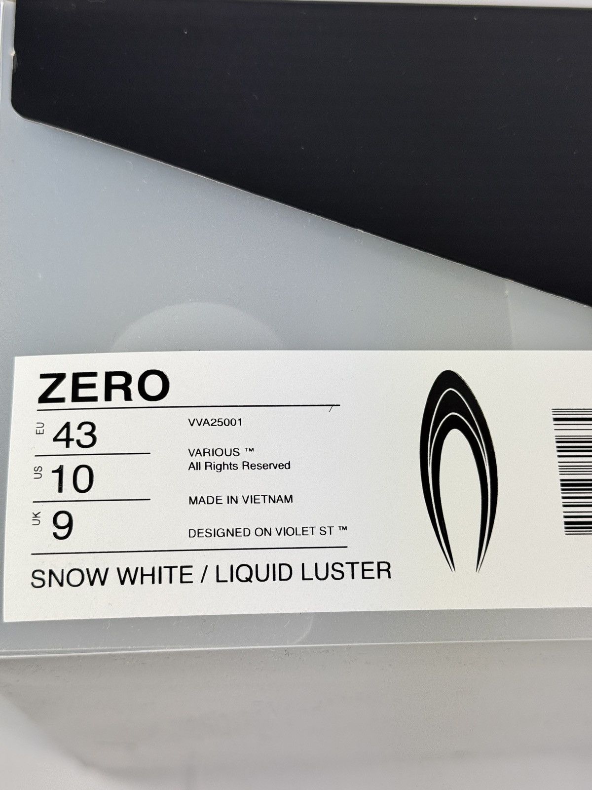 Various ZERO SNOW WHITE/ LIQUID LUSTER SNEAKERS Size US 10 / EU 43 - 16 Thumbnail