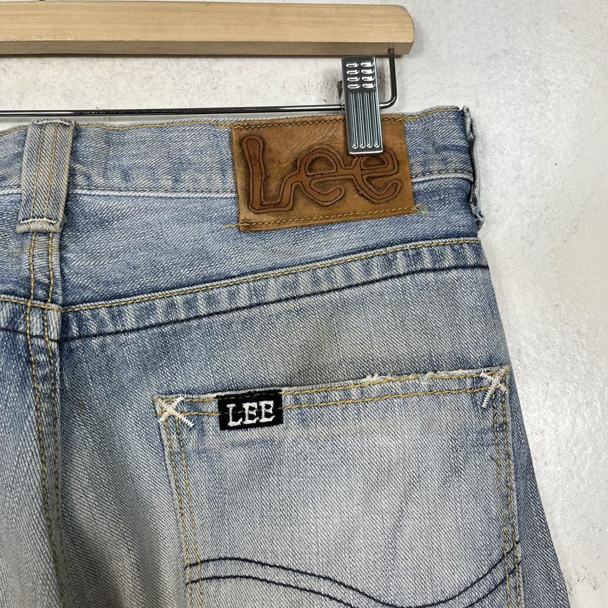 Lee Vintage Lee Raiders Workwear Denim Jeans Size US 30 / EU 46 - 9 Thumbnail