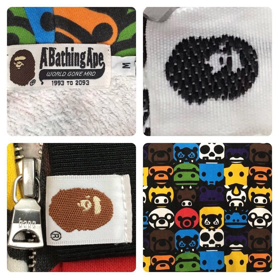 Bape × Nigo BAPE STA Milo Animal full zip hoodie a bathing ape NIGO Size US M / EU 48-50 / 2 - 7 Thumbnail