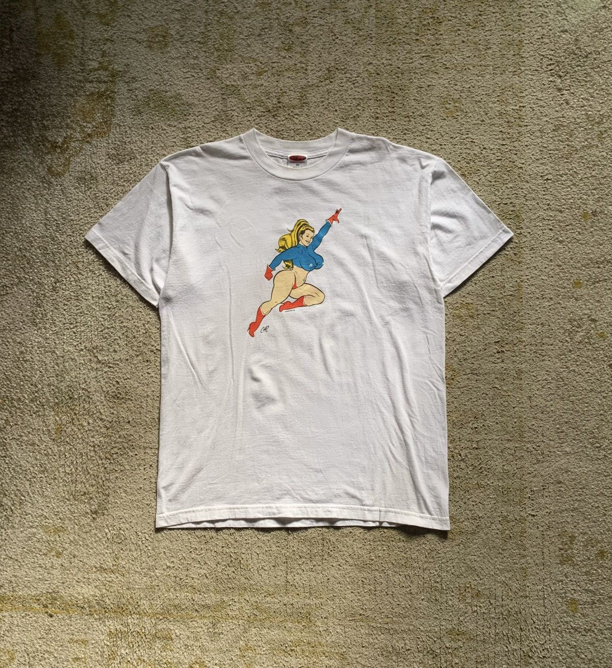 Band Tees × Hook-Ups × Vintage Vintage 1997 Poster Pop Coop Superhero Band Tee Hook Ups Tee Size US XL / EU 56 / 4 - 2 Thumbnail