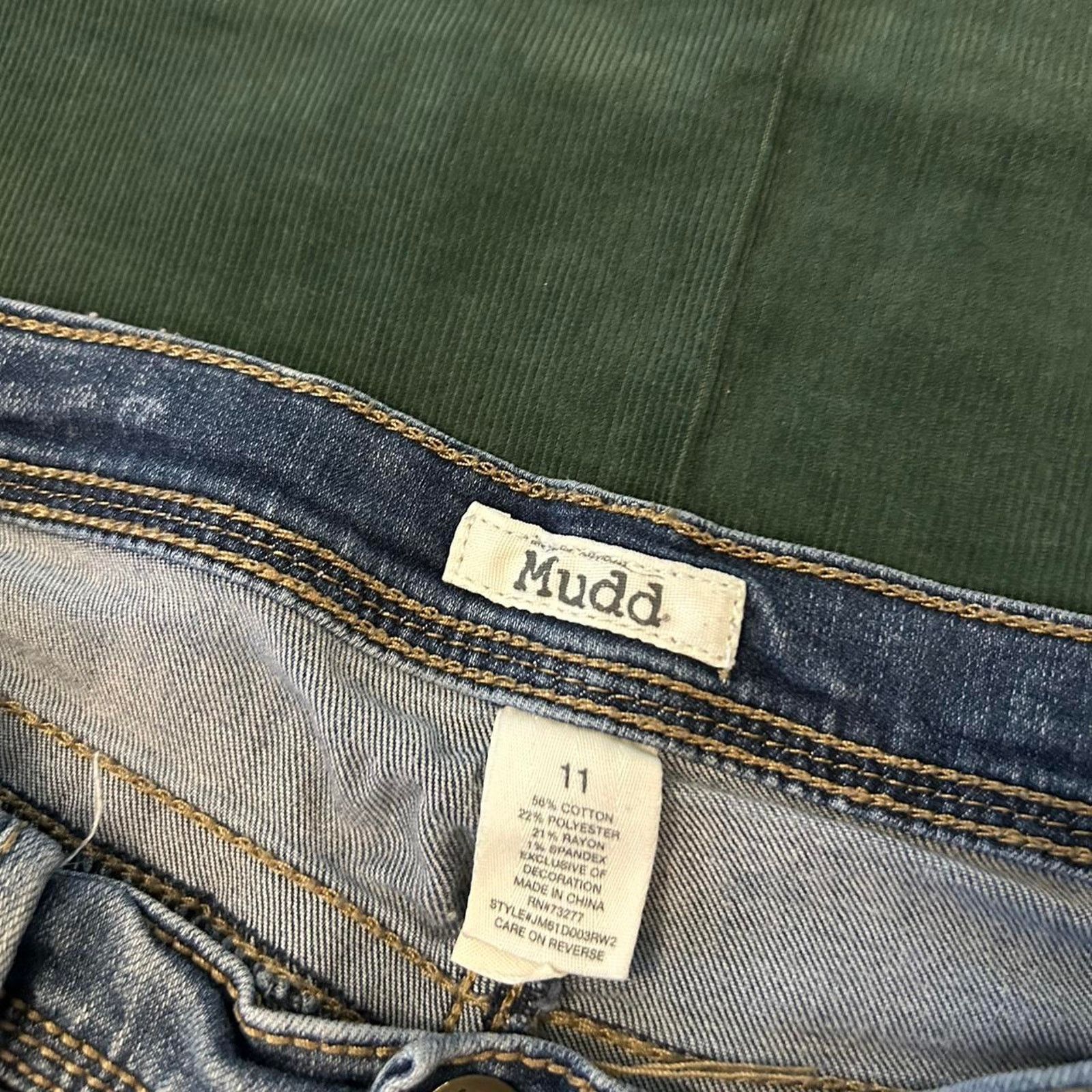 Other Y2k mudd distressed mini shorts Size 34" / US 12 / IT 48 - 3 Thumbnail