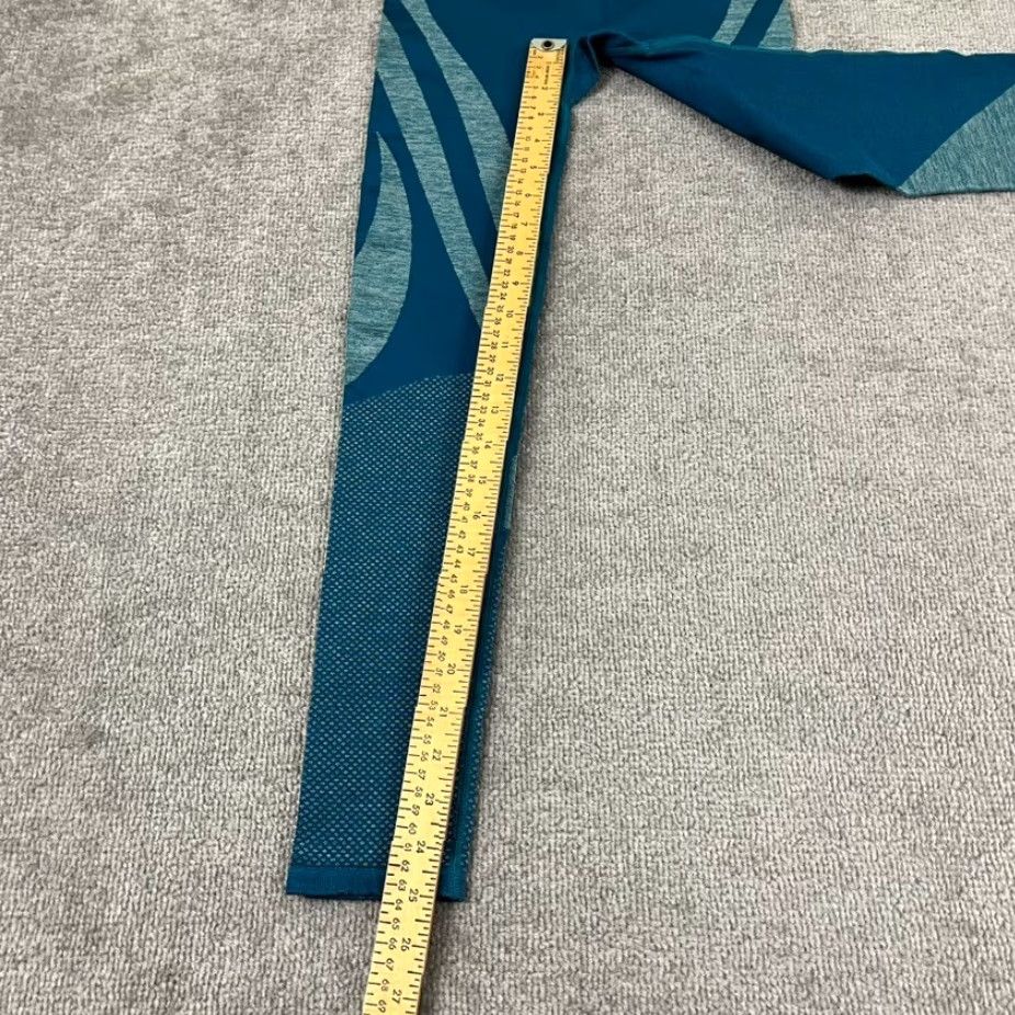 Fabletics FABLETICS Leggings Womens XS High Waisted Seamless Dot Blue Gym Yoga NEW Size 26" / US 2 / IT 38 - 6 Thumbnail
