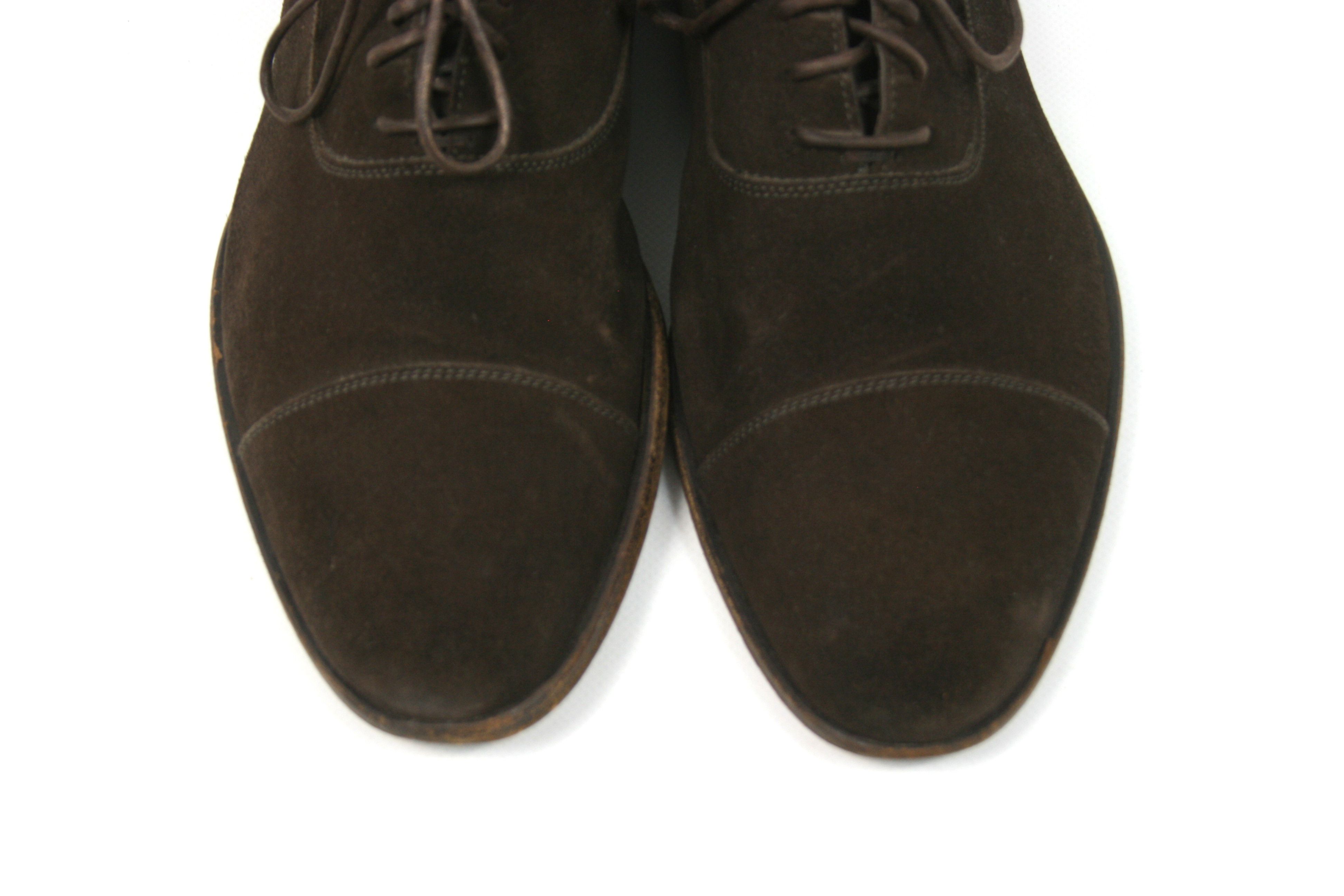 Ermenegildo Zegna Lambel Suede Derby Size US 9.5 / EU 42-43 - 4 Thumbnail