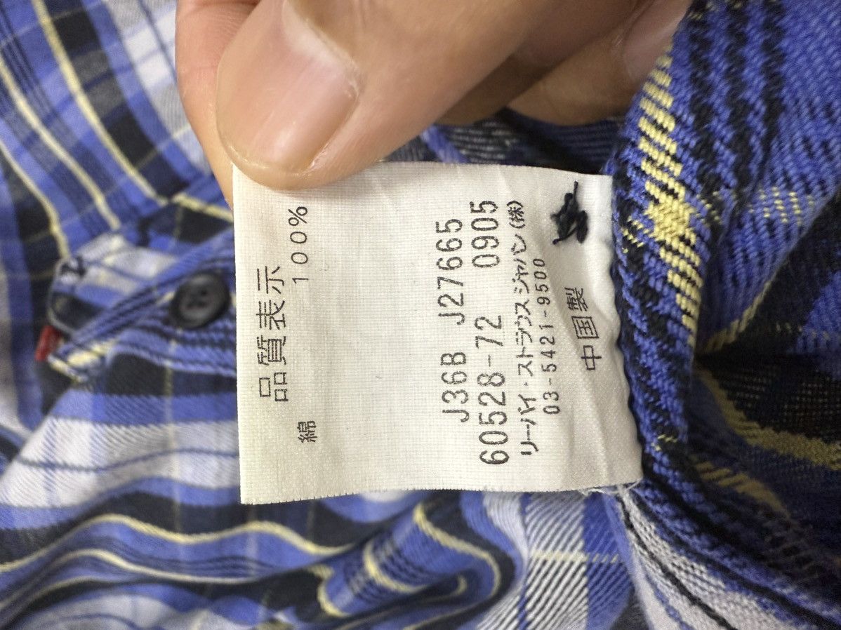 Levi's Vintage Clothing × Vintage Vintage Levi Strauss Japan co.Ltd Flannel Shirt Size US L / EU 52-54 / 3 - 9 Thumbnail