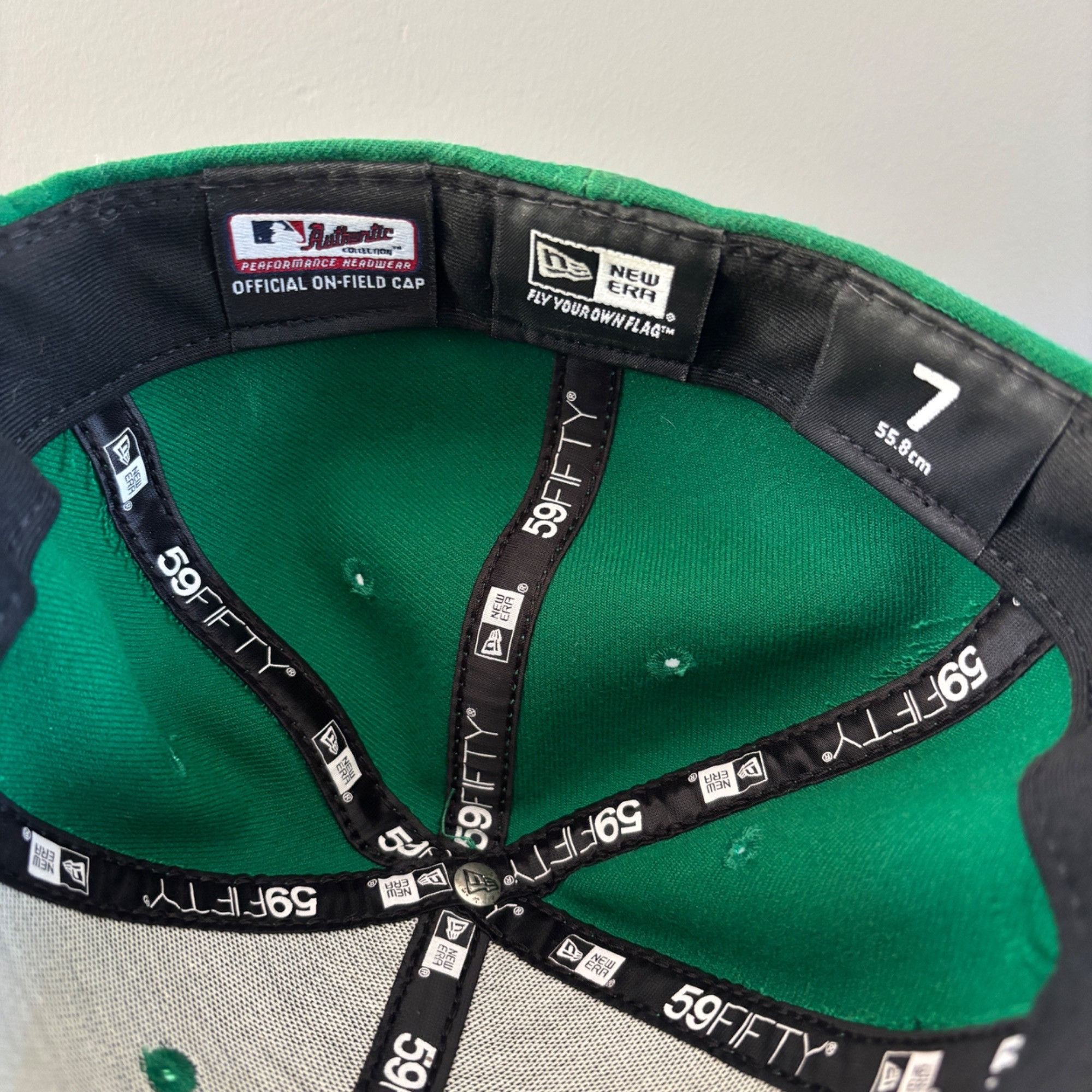 Other Kansas City Athletics New Era 59FIFTY Fitted Hat Sz 7 Green Size ONE SIZE - 2 Thumbnail
