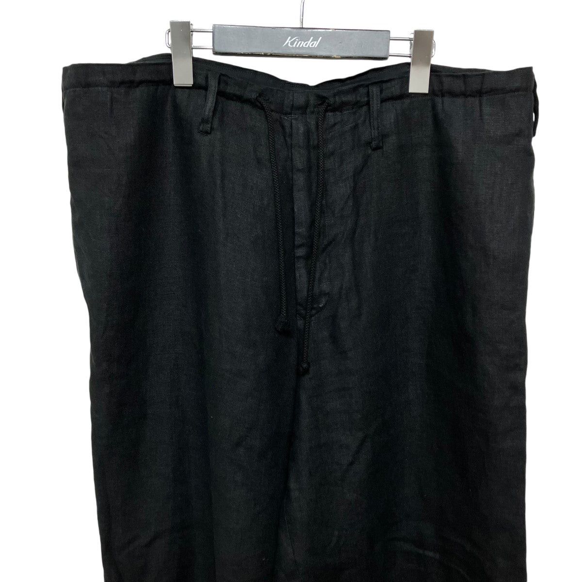 Yohji Yamamoto yohji yamamoto Linen Wide Pants HN-P81-322 Size US 37 - 3 Thumbnail