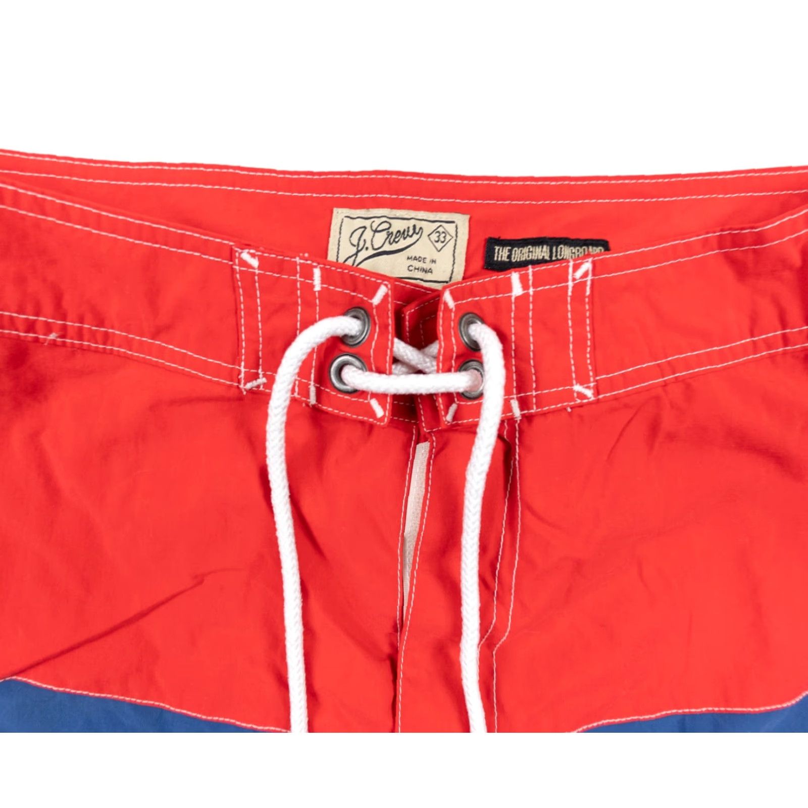 J.Crew J.CREW Men's Board Shorts 33 Blue Colorblock Swimwear Casual Outdoor Surf Size US 33 - 2 Thumbnail