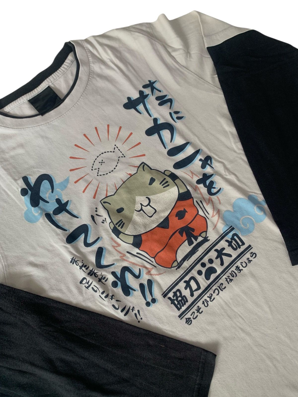 Le Grande Bleu (L.G.B.) 2000s japanese archive ne-net issey y2k longsleeve tee Size US M / EU 48-50 / 2 - 2 Thumbnail