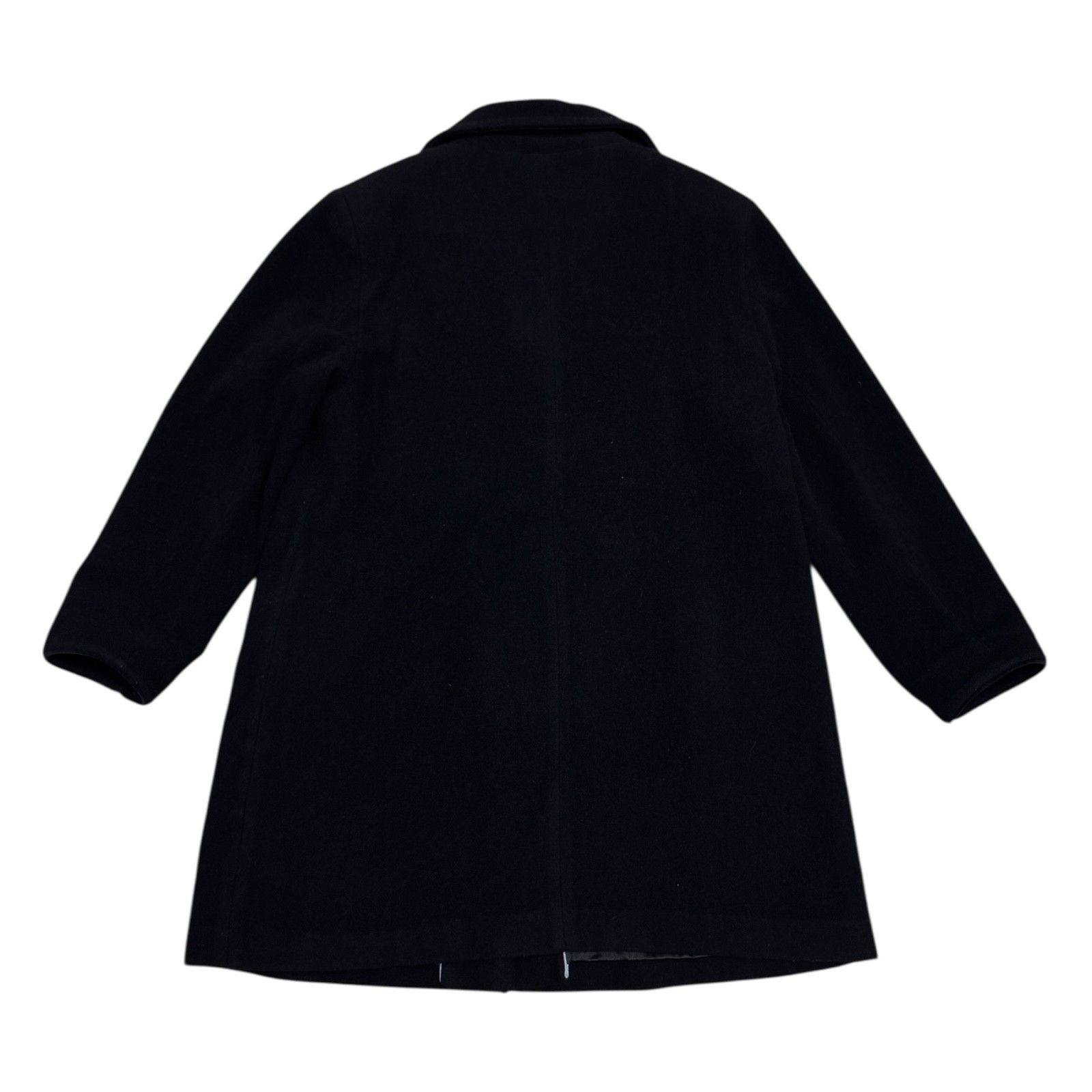 London Fog LONDON FOG Wool & Cashmere Business Winter Trench PeaCoat 10 Size L / US 10 / IT 46 - 4 Thumbnail