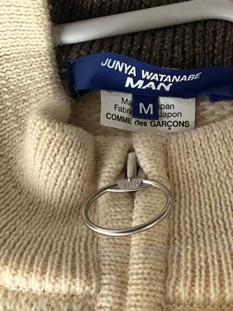 Junya Watanabe Junya Watanabe Striped wool coat Size US M / EU 48-50 / 2 - 3 Thumbnail