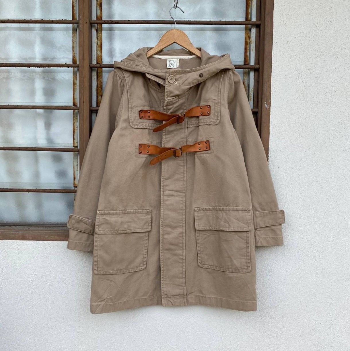 Japanese Brand Rare RNA Inc. Japan Archival Buckle Parka Hooded Duck Canvas Size US M / EU 48-50 / 2 - 4 Thumbnail