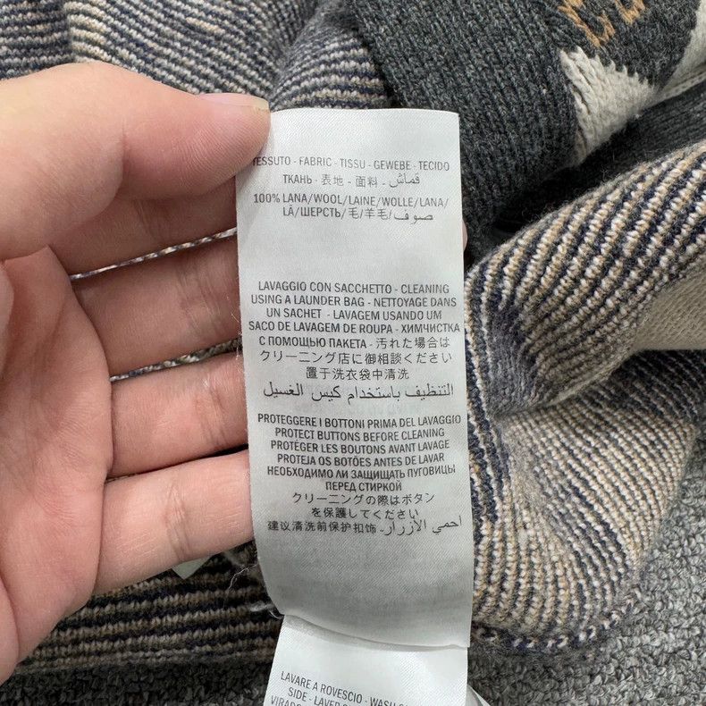 Gucci Gucci Prismatic plaid pony wool knitted cardigan jacket 250 Size US M / EU 48-50 / 2 - 4 Thumbnail