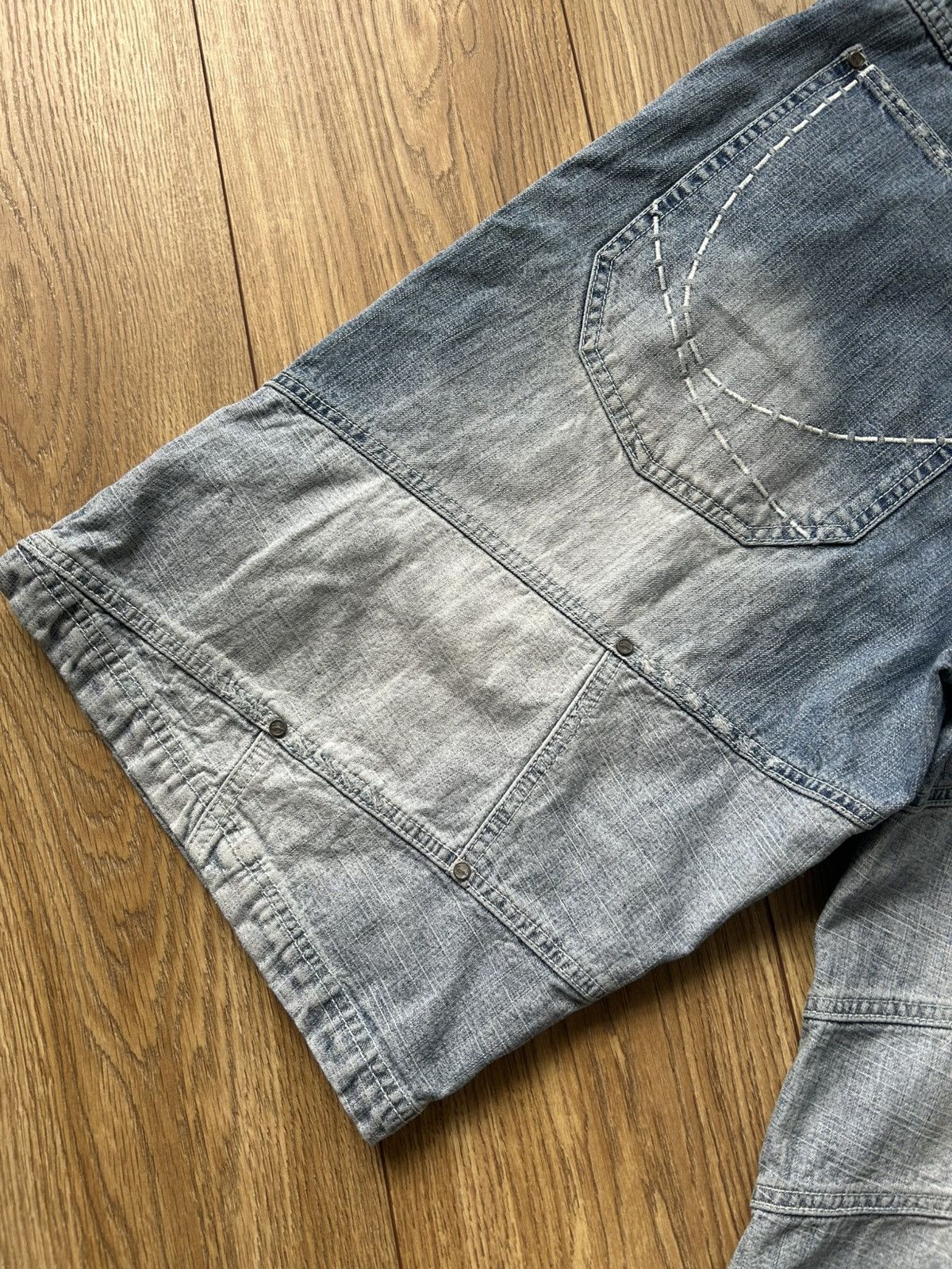 Karl Kani Karl Kani vintage Y2K Denim Shorts Size US 34 / EU 50 - 3 Thumbnail
