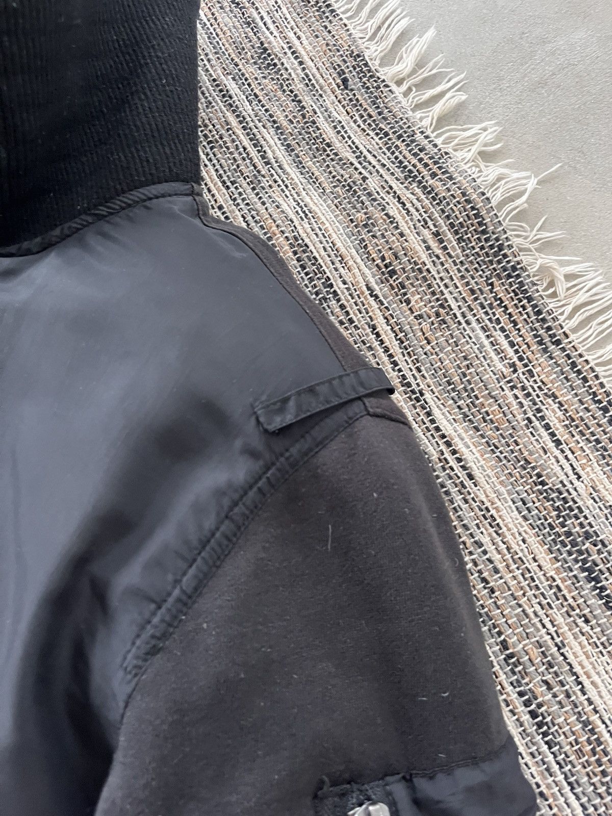 Diesel Vintage Diesel Black Reversible Parka Jacket Avantgarde Y2K Size M / US 6-8 / IT 42-44 - 13 Thumbnail