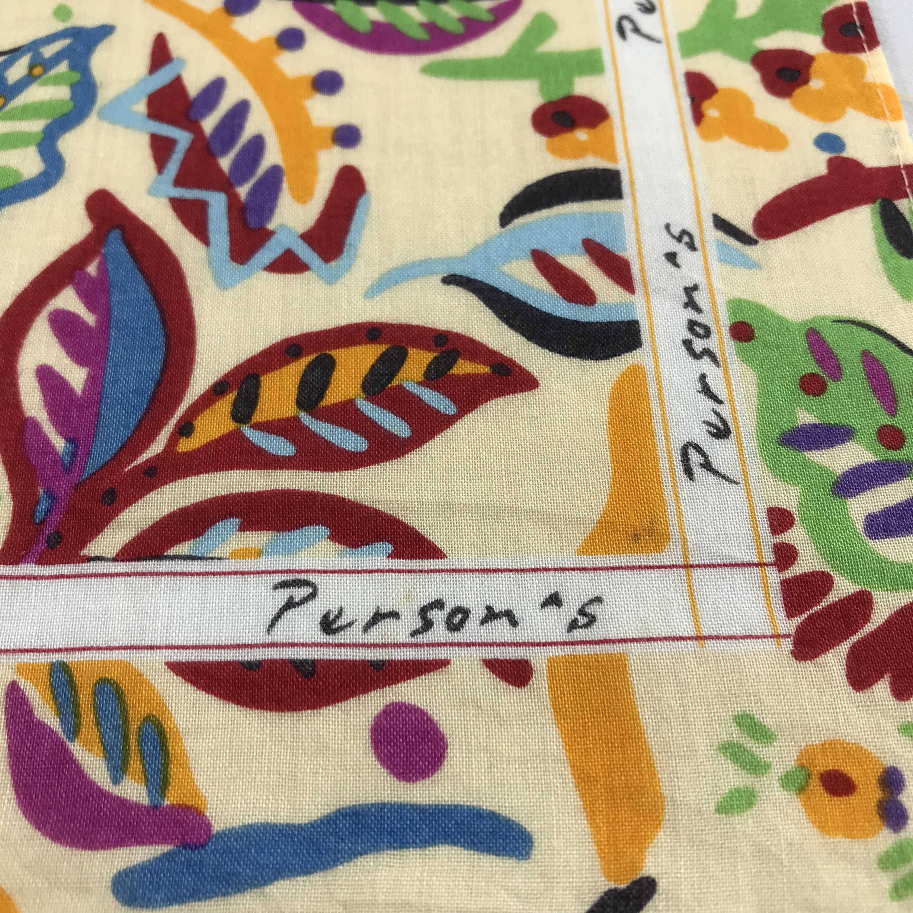 PERSON'S Person's Colorful Handkerchief Bandana Neckerchief H648 Size ONE SIZE - 3 Thumbnail