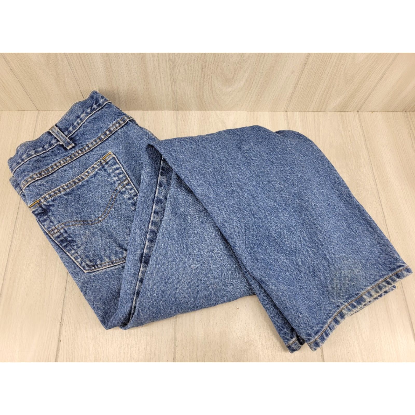 Carhartt VINTAGE? No — Carhartt Jeans B160 DST 38x32 Men’s Denim 38 32 Straight Leg Jeans Blue Size US 38 / EU 54 - 4 Thumbnail