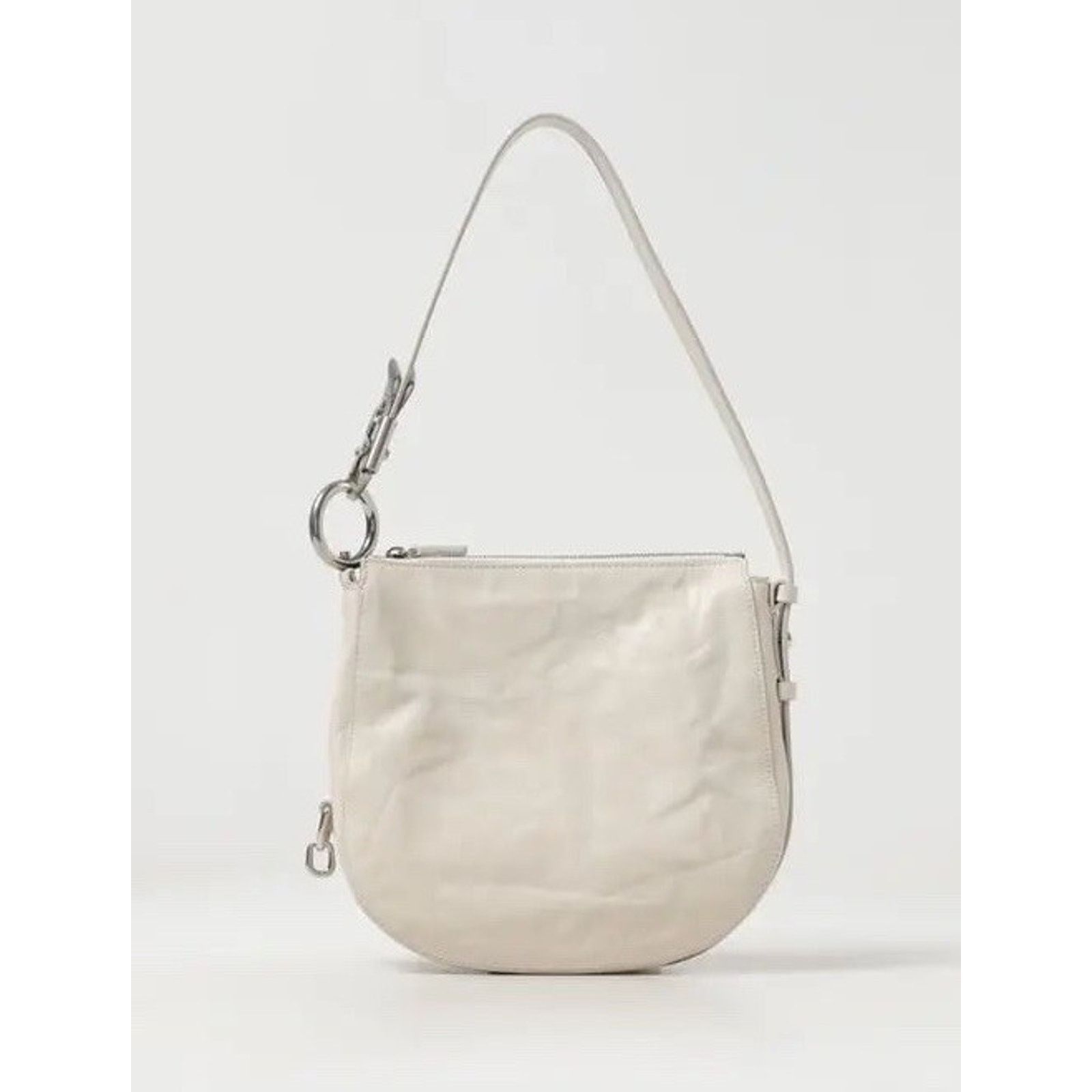 Burberry Burberry Small Knight Crinkled Leather Shoulder Bag 80816761 Size ONE SIZE - 2 Thumbnail