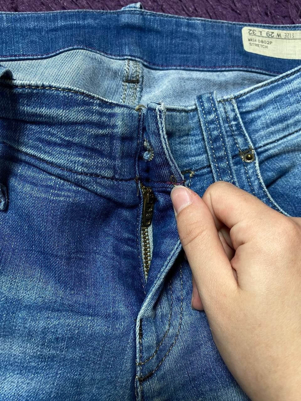 Diesel Diesel Super Slim Skinny Low Waist Denim Jeans Size 29 Size 29" - 10 Thumbnail