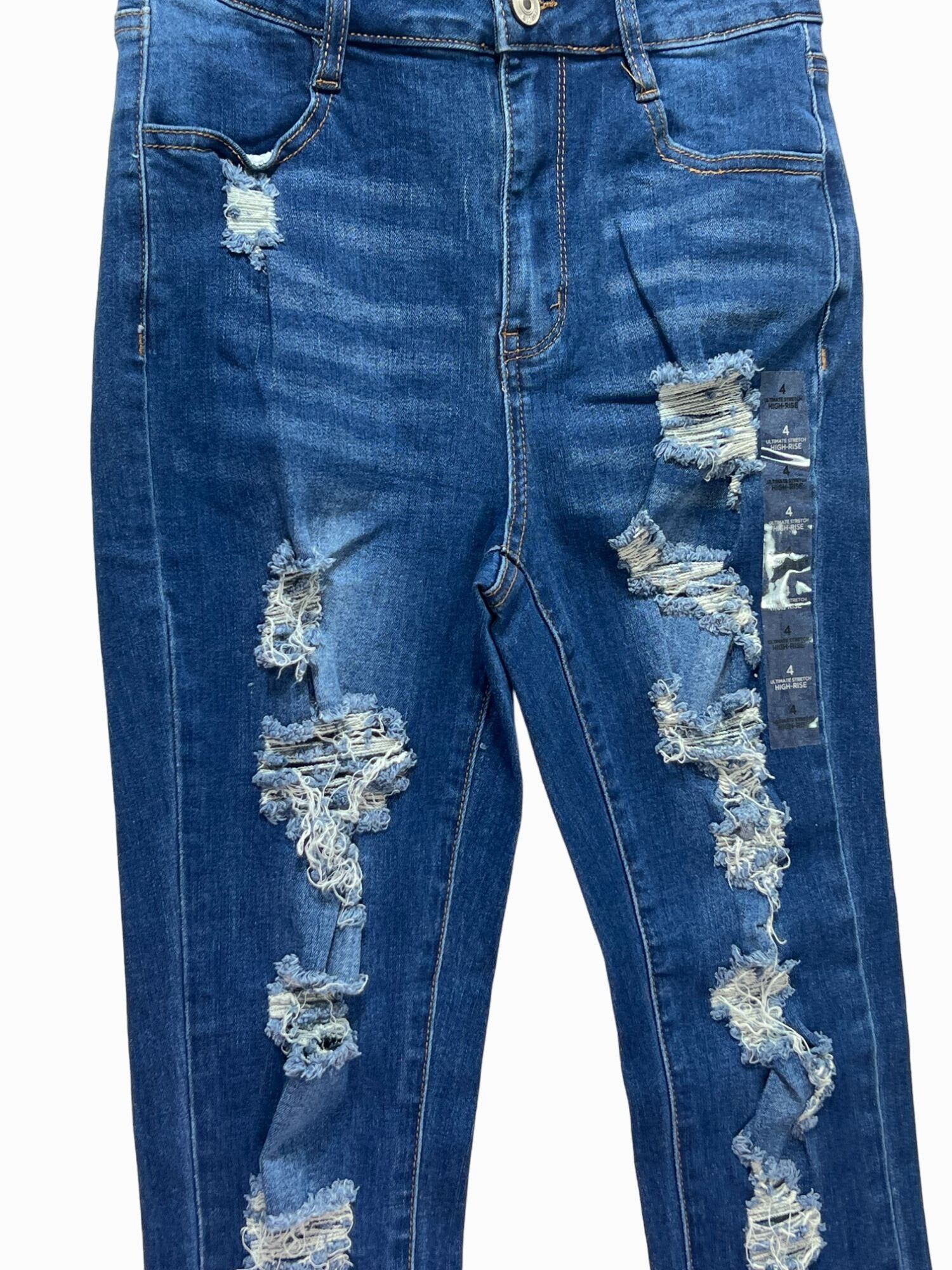 rue21 Rue 21 - Women's Ultimate Stretch High-Rise Skinny Jeans Dis Size 27" / US 4 / IT 40 - 14 Thumbnail