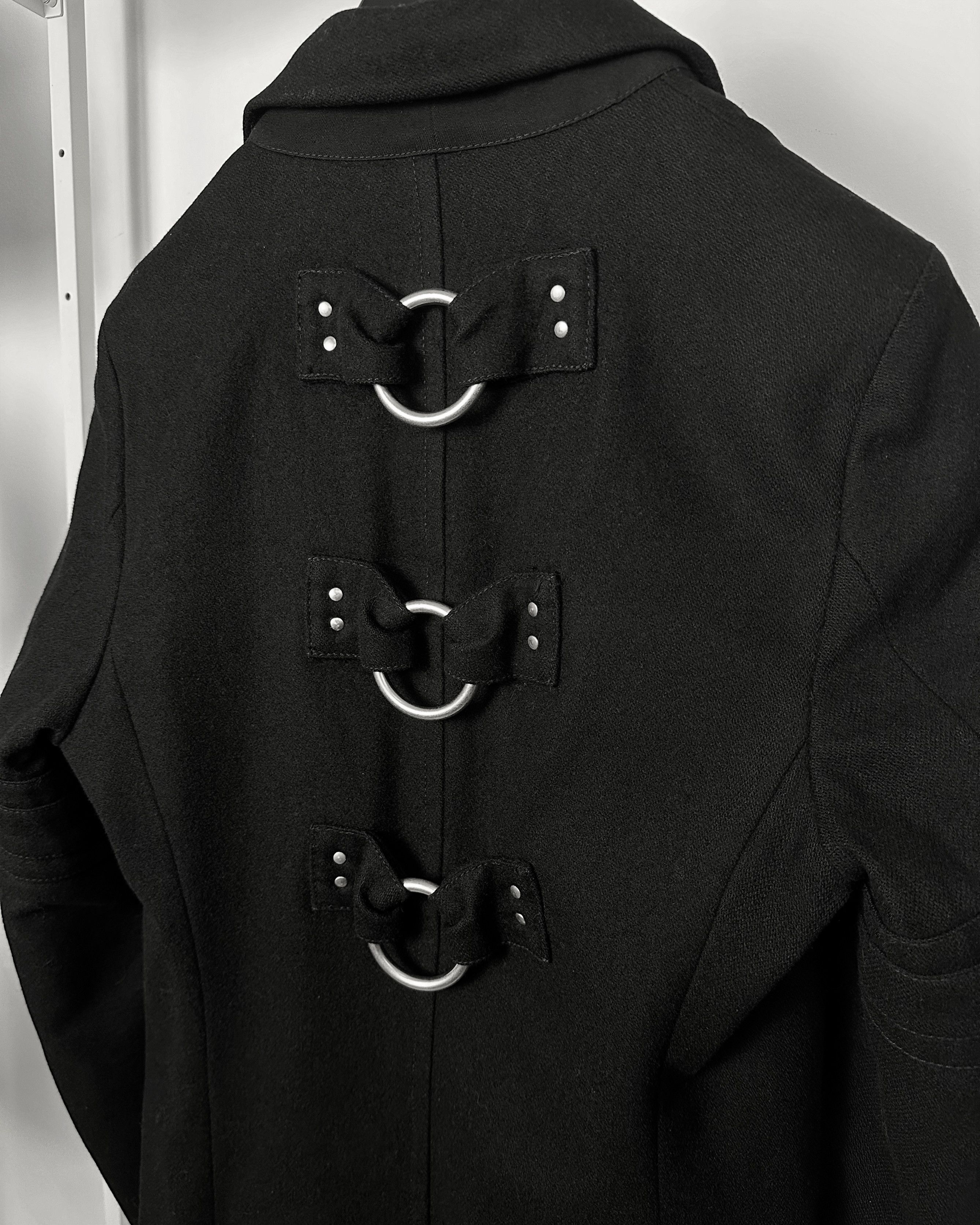 Andrew Mackenzie Andrew McKenzie Bondage Metal Ring Coat Size US M / EU 48-50 / 2 - 4 Thumbnail