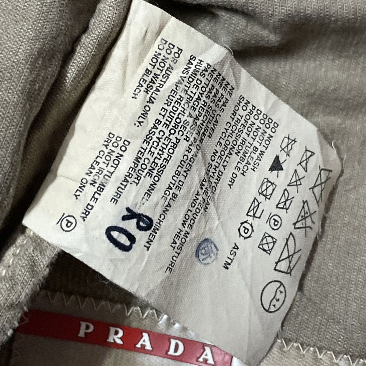 Prada Prada Corduroy zipper shirt Size US S / EU 44-46 / 1 - 6 Thumbnail