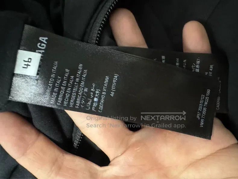 Balenciaga Balenciaga Ski Dual-Ring Lined Insulated Windbreaker Jacke Size US S / EU 44-46 / 1 - 5 Thumbnail